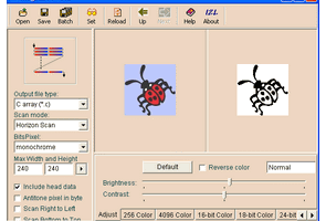 Grafik LCD  Projeleriniz İçin Image LCD Programı