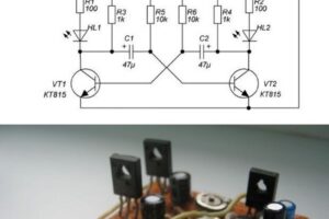 Power Ledli Basit Polis Çakar Devresi