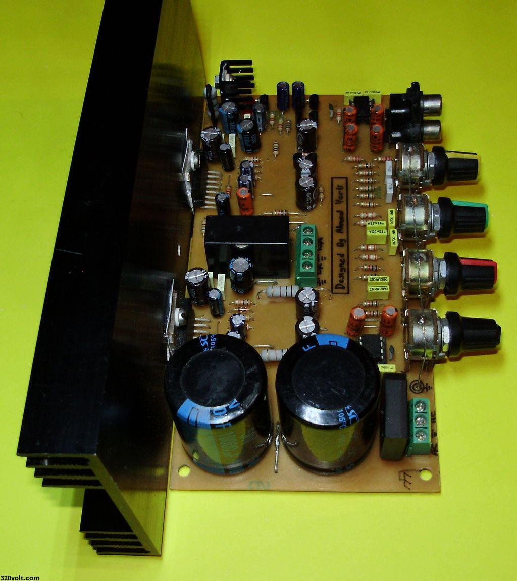 TDA7294 Stereo Amplifier Circuit Of Controlled Loudspeaker ...
