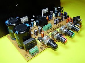 TDA7294 Stereo Ton Kontrollü Hoparlör Korumalı Amfi Devresi