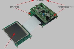 STM32F4 Discovery DM-LCD35RT LCD Dokunmatik Yılan Oyunu