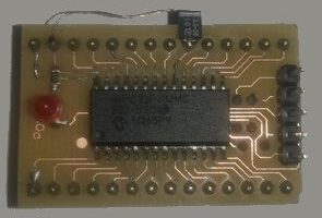 DSPIC33FJ32MC202 SMD Dip Adaptör PCB