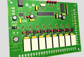 PIC18F2550 Smart Control USB Controller