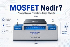 MOSFET Nedir? Yapısı, Çalışması  MOSFETLER