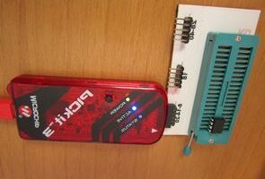 PICKIT 3 ICSP ZIF Adaptör PCB