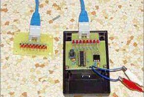 RJ45 UTP Kablo Test Devreleri