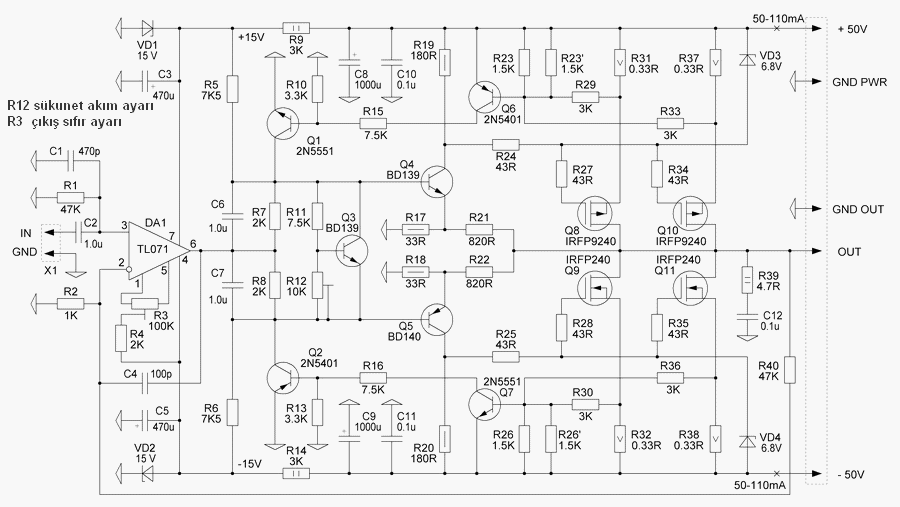 circuit-200w-mosfet-amplifier-pcb-electronics-diy-schematic