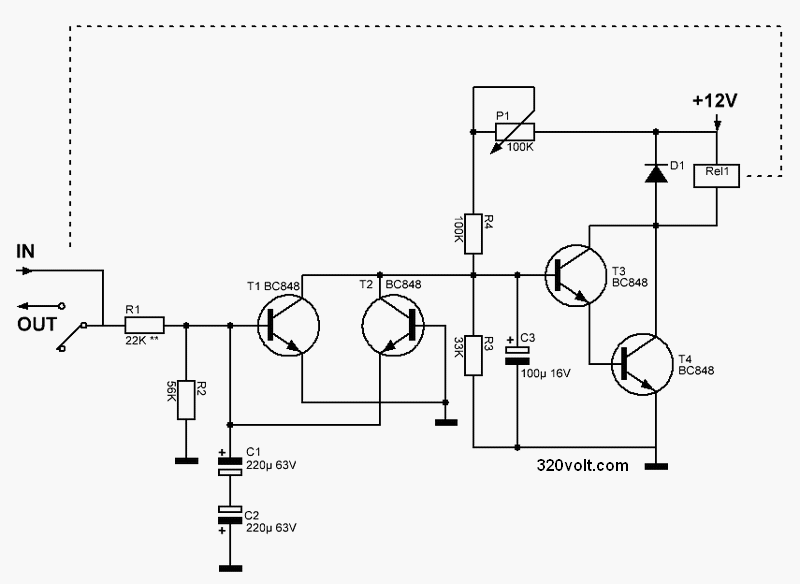 loudspeaker-protection-circuit-schematic-diagram