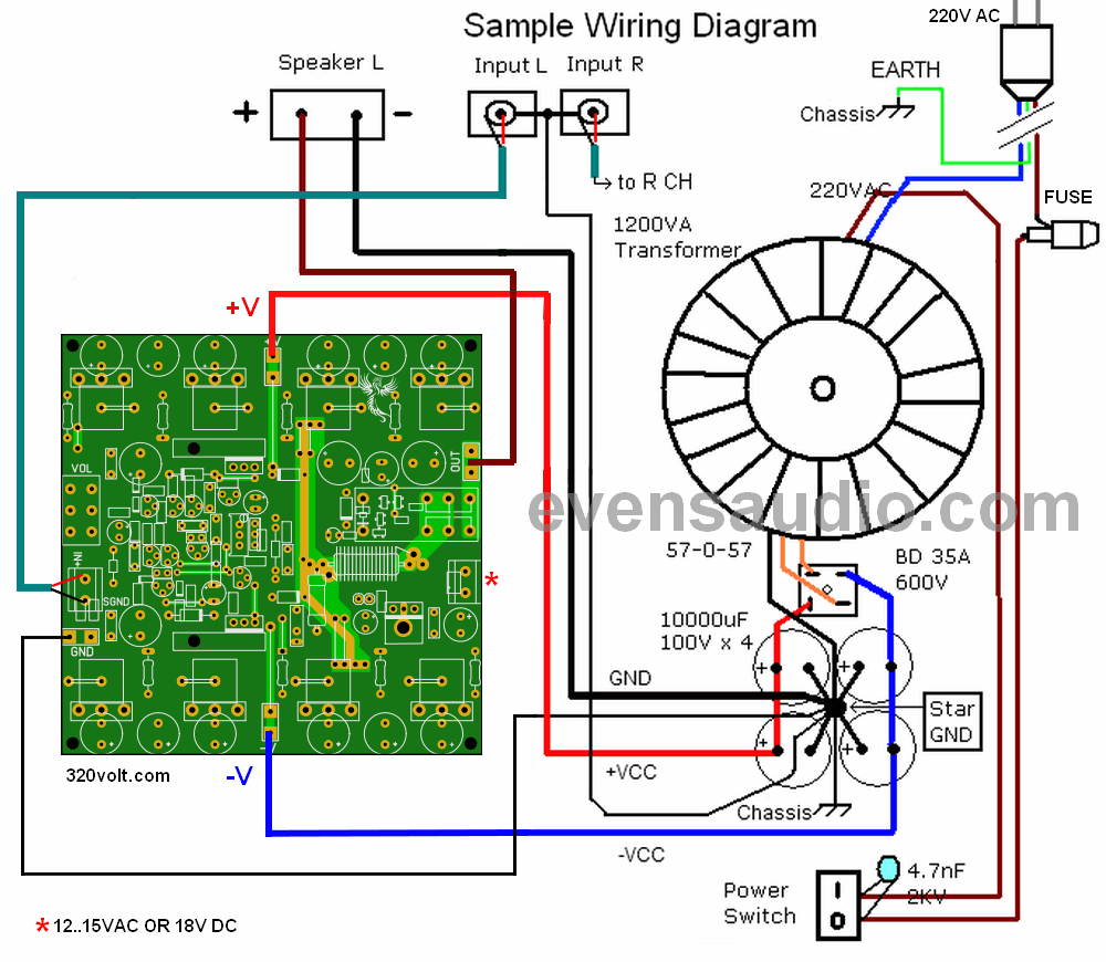 crown-xls-400w-amplifier-circuit-connection-schema