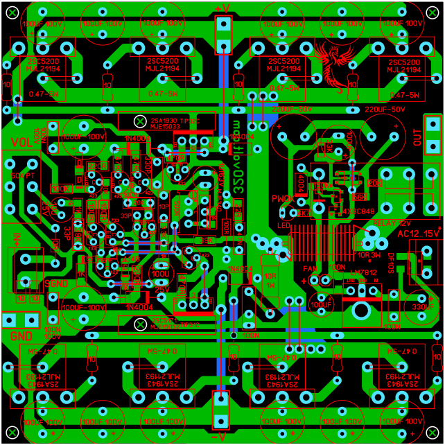 pcb-board-crown-xls-400w-amplifier
