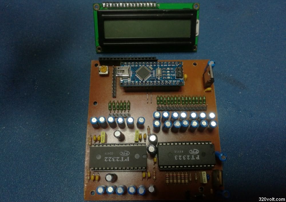 arduino-6-chanel-audio-control