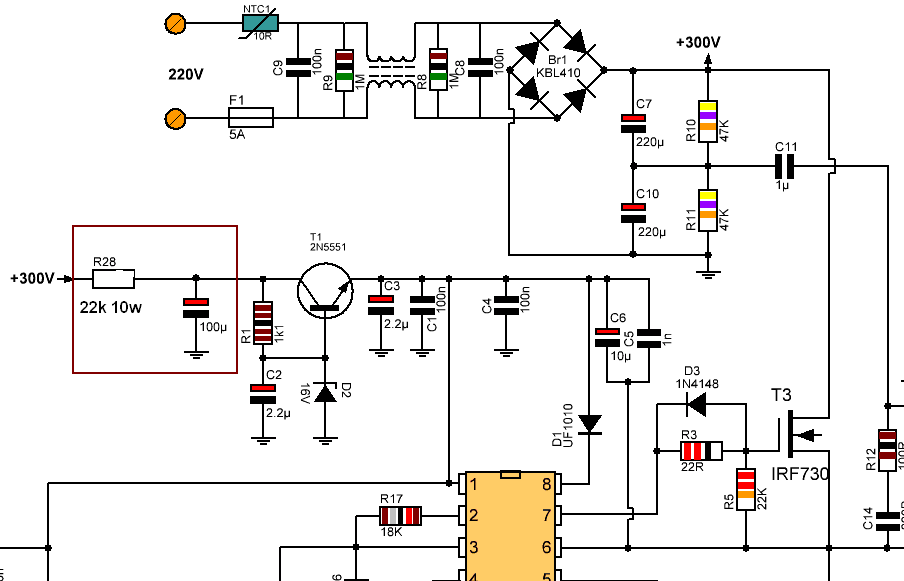ir2153-power-supply