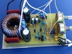 D Sınıfı 500W Amplifikatör (Aşırı Akım Korumalı + Kırpıcı Sınırlayıcı)