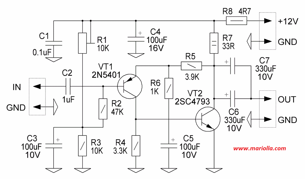 class-a-amplifier-schematic