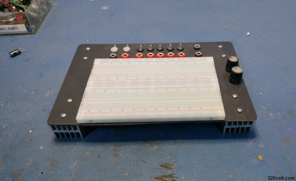 Breadboard Power Supply Regulator Board