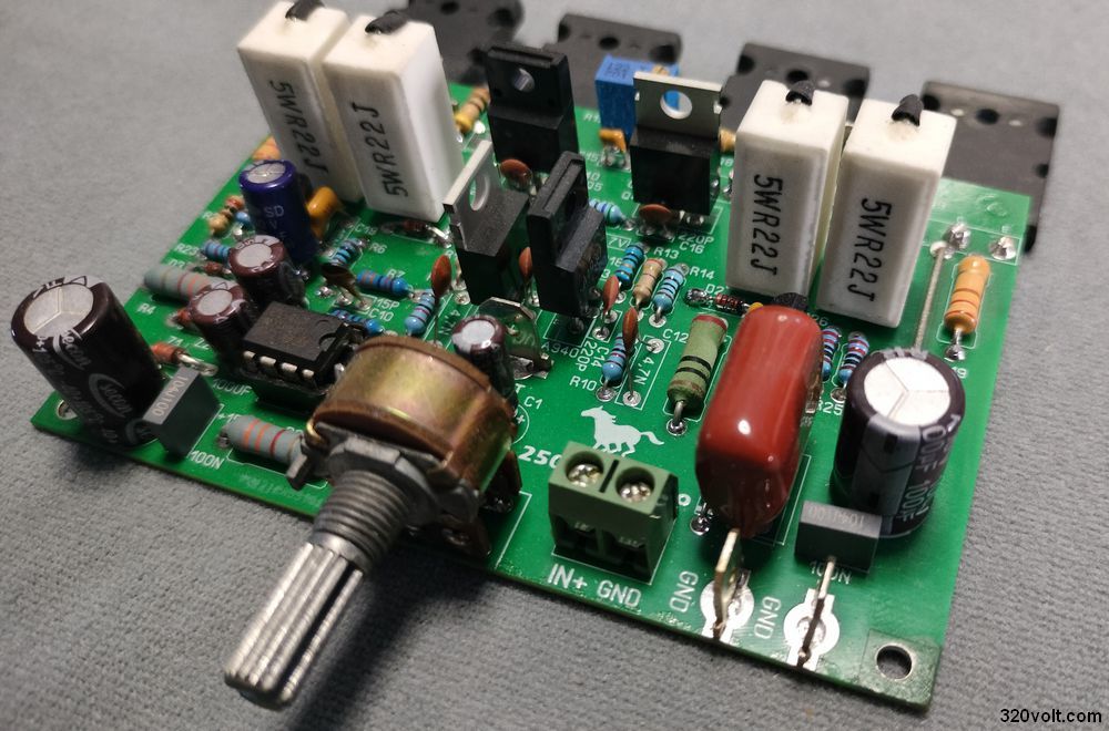 250w Amplifier Circuit Diagram Power Amplifier Rms 250 Watt Peak