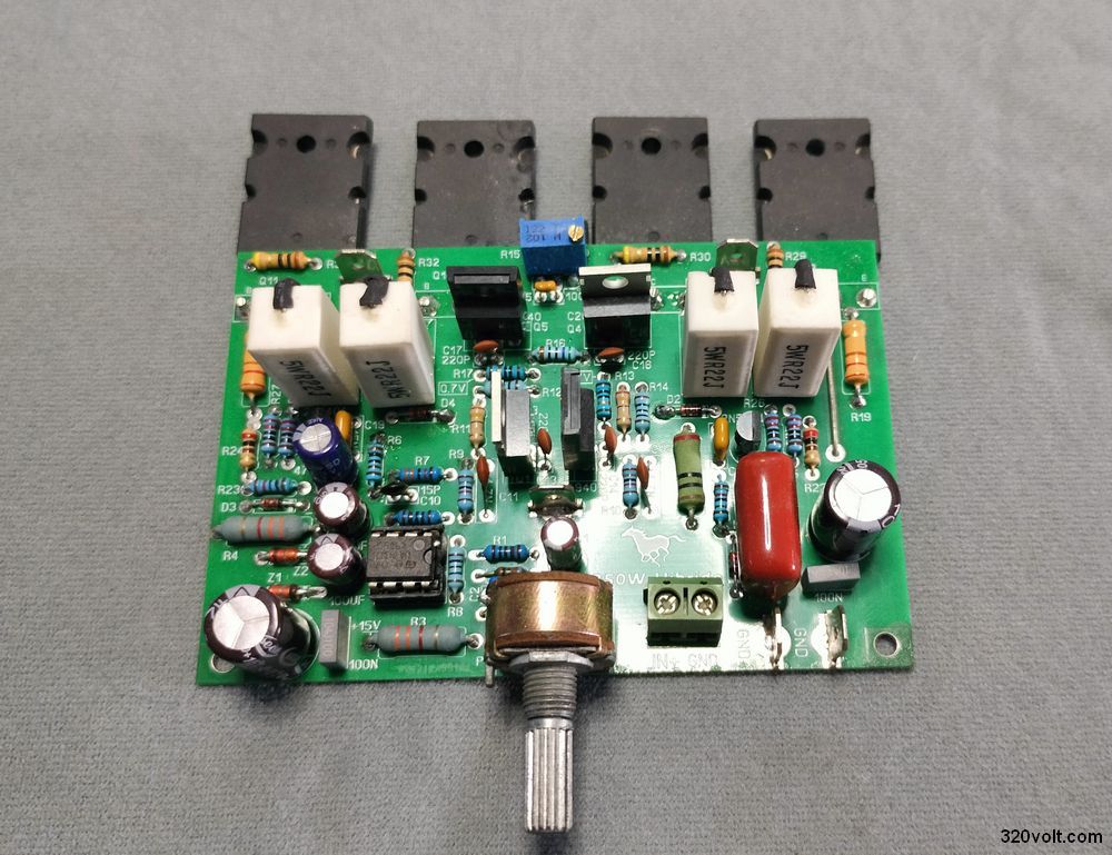 Rms 250w Amplifier Amplifier Circuits Transistor Amplifier Circuits