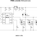 10amp Circuit Schematic 12v 30v Pwm Speed Controller 5amp 10amp Ne555