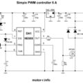 5amp Circuit Schematic 12v 30v Pwm Speed Controller 5amp 10amp Ne555