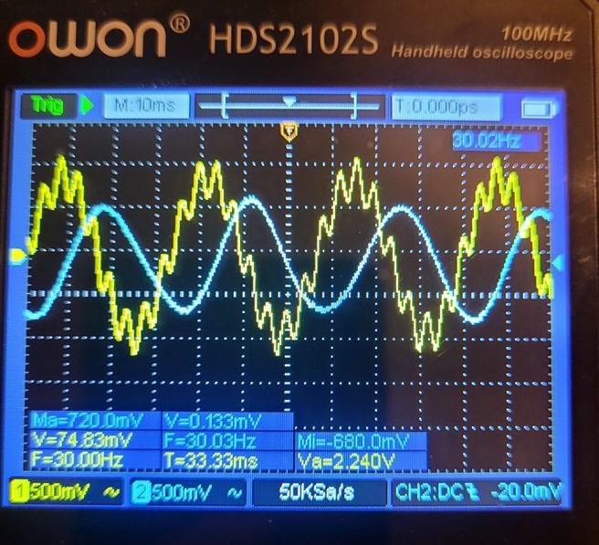 Esp32 Arduino Sadece Esp32 Ve Bir Jumper Kablosu Osiloskop