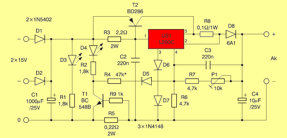 L200c Charger Circuit Schematic 45amp