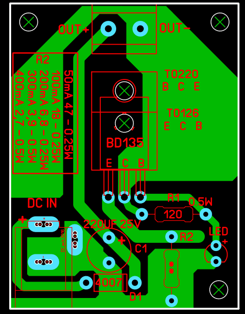 Board pcb battery charger board for nicd and nimh batteries layout