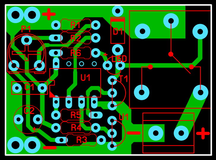 Pcb board 6v gel battery protection circuit schematic layout