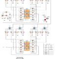 Circuit schematic electronic load blind load elektronik yuk 8 mosfet lm324 kor yuk