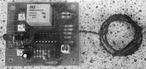Simple electronic thermostat basic circuit pcb