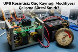 UPS Kesintisiz Güç Kaynağı Modifiyesi Çalışma Süresi Sınırlı? Yeniden
