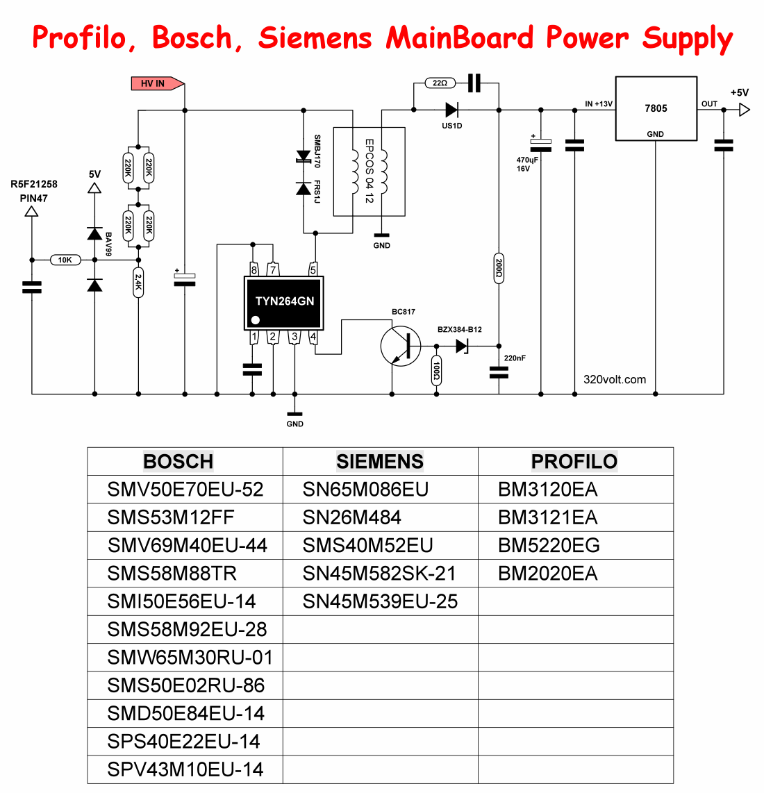 dishwasher-profilo-bosch-siemens-mainboard-power-supply-tyn264gn-circuit-schematic