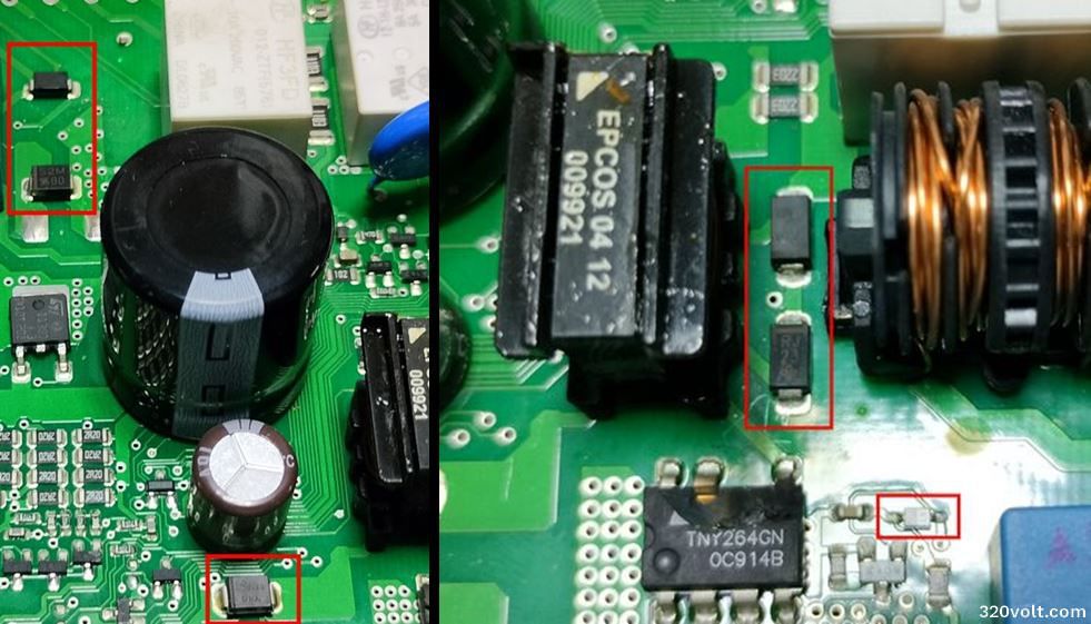 smv50e70eu52-sd6p1b-sms53m12ff-bm3120ea-tny264gn-220nf-100-ohm-470uf-16v
