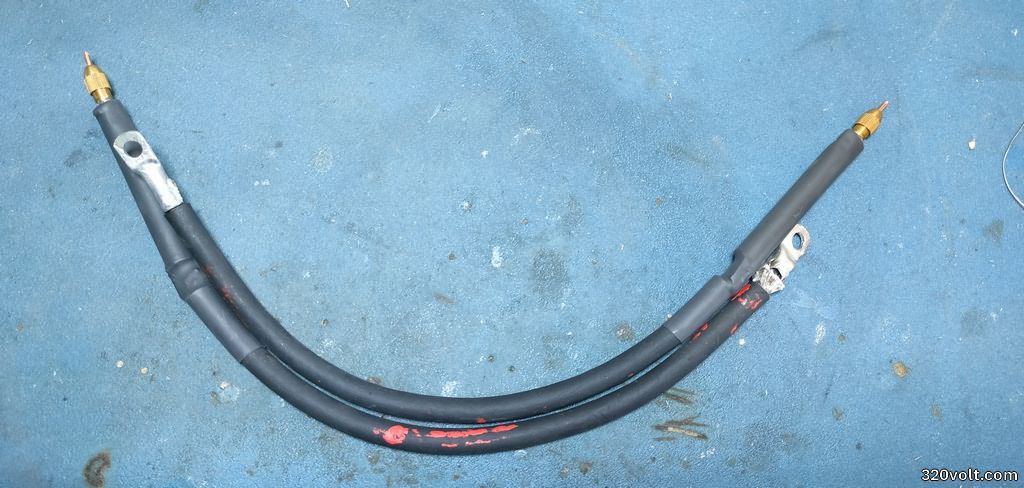 Battery spot welding cable pen