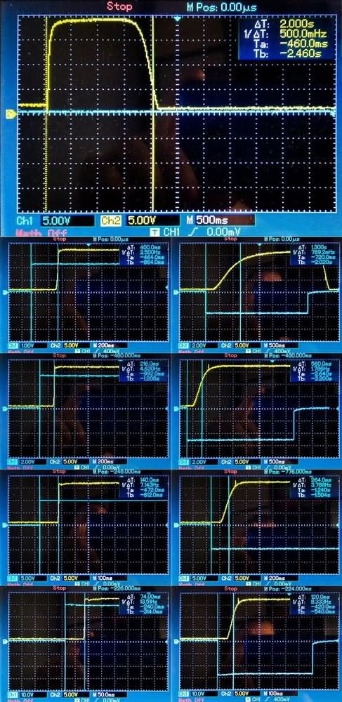 Amplifikatör Çıkışındaki DC Gerilime Karşı Hoparlör Koruma Devresi 3 speaker-protection-oscilloscope-measurements