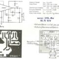 Entegre Ses Amplifikatörleri Devre Arşivi (+PCB) 18 stk4017-6.5w-pcb-schematic-circuit