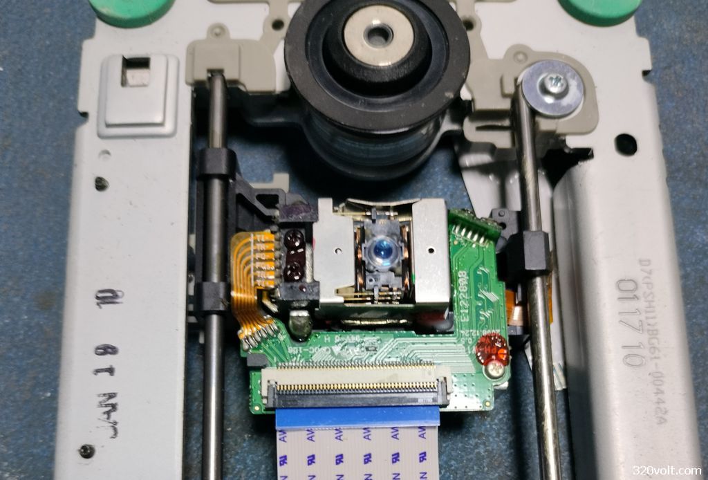 evaluating faulty DVD ROM components lens neodymium magnet 1