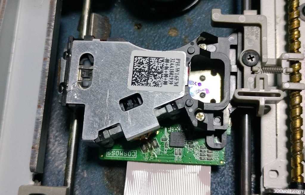 evaluating faulty DVD ROM components lens neodymium magnet 3