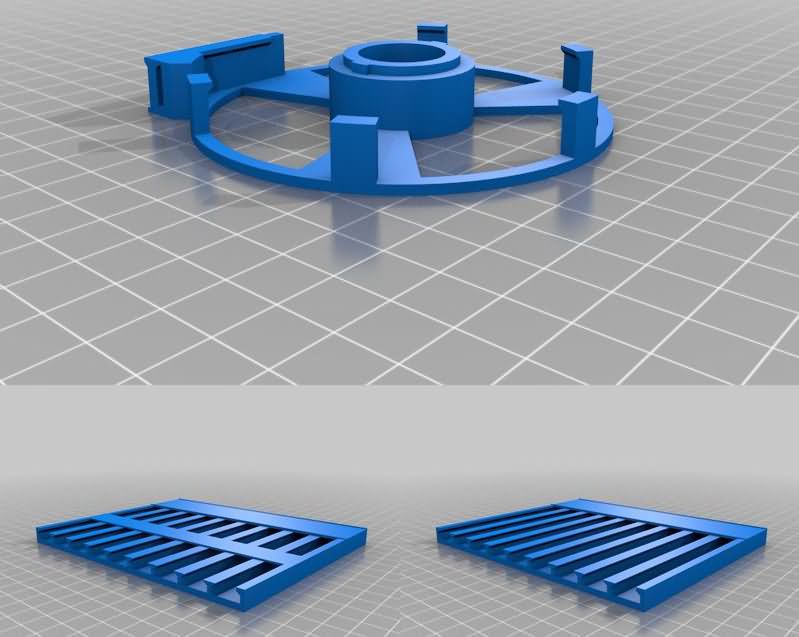 3D SMD component strip holder SMD component storage tools STL