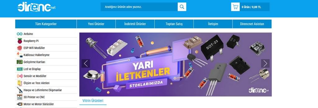 Türkiye Merkezli Elektronik Malzeme Satan Online Marketler 6 direnc-elektronik-market