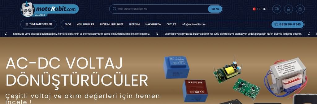Türkiye Merkezli Elektronik Malzeme Satan Online Marketler 8 motorobit-elektronik-market