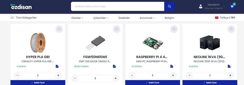 Türkiye Merkezli Elektronik Malzeme Satan Online Marketler 2 ozdisan-elektronik-market