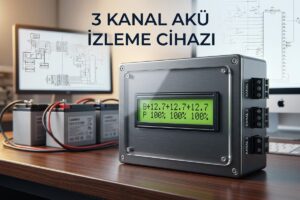 3 Kanal Akü İzleme Cihazı PIC16F877