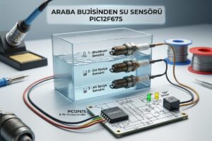 Araba Bujisinden Su Sensörü PIC12F675