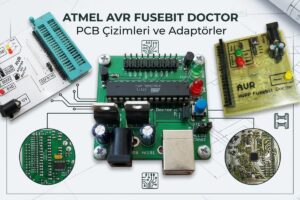 Atmel AVR Fusebit Doctor PCB Çizimleri Adaptörler