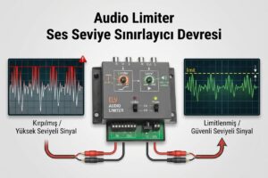 Audio Limiter Ses Seviye Sınırlayıcı Devresi