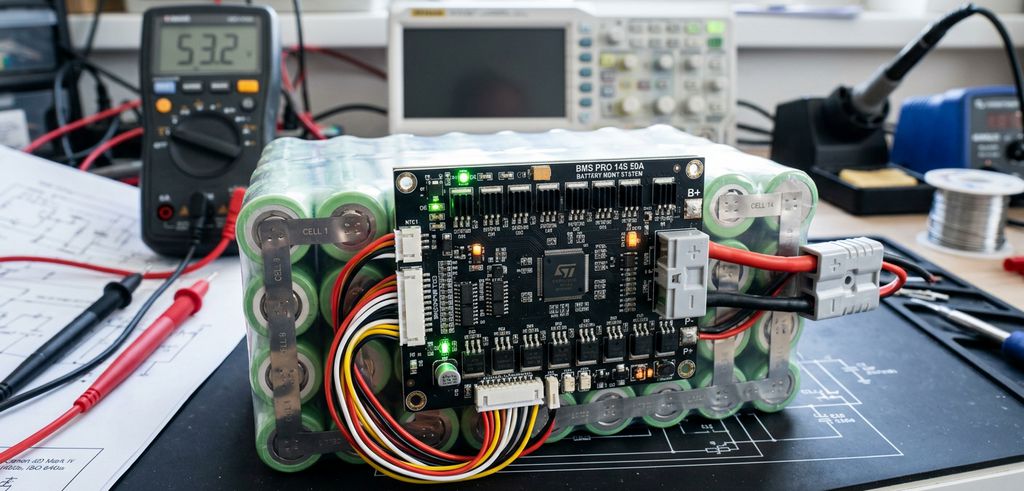 bms nedirli ion 18650 pil karti bms kit board
