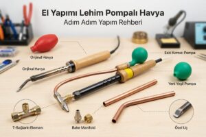El Yapımı Lehim Pompalı Havya