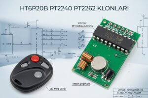 HT6P20B PT2240 PT2262 Klonları