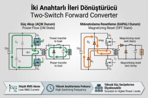İki Anahtarlı İleri Dönüştürücü Two-Switch Forward Converter