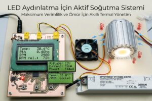 LED Aydınlatma İçin Aktif Soğutma Sistemi